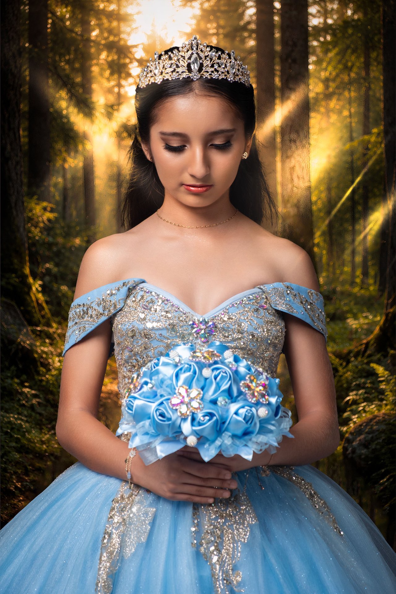 Retrato de quinceañera